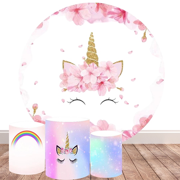 P�enosn� stre�ov� textiln� fotopozad� na konstrukci - Unicorn